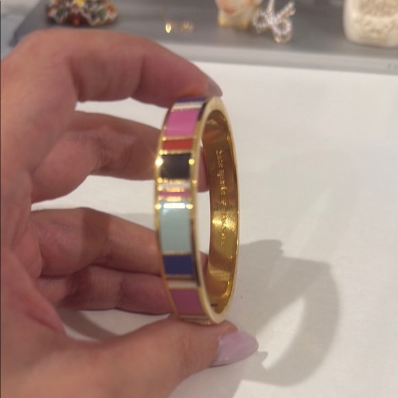 Kate Spade Colorful Enamel Bangle Bracelet - Picture 3 of 7